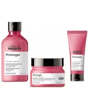 L'Oréal Professionnel Pro Longer Комплект - Шампоан, Балсам и Маска, 300 + 200 + 250 ml -1